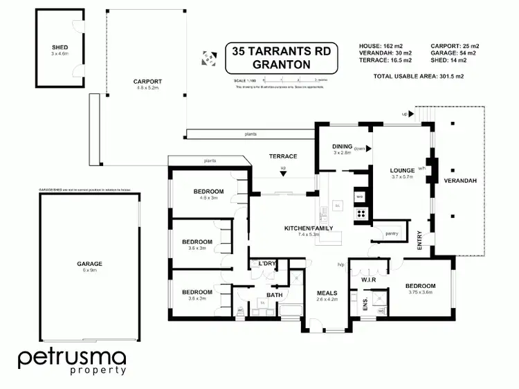 Floorplan of Homely house listing, 35 Tarrants Rd, Granton TAS 7030
