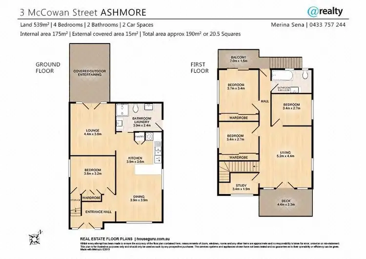 Floorplan of Homely house listing, 3 McCowan Street, Ashmore QLD 4214