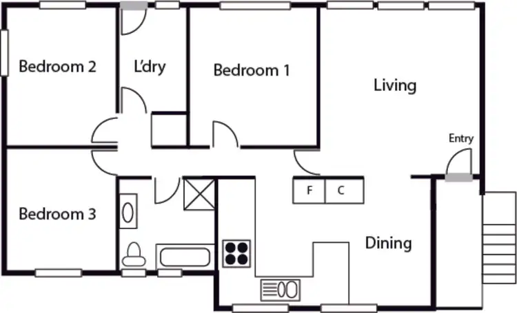 Floorplan of Homely house listing, 33 Mirrool Street, Duffy ACT 2611