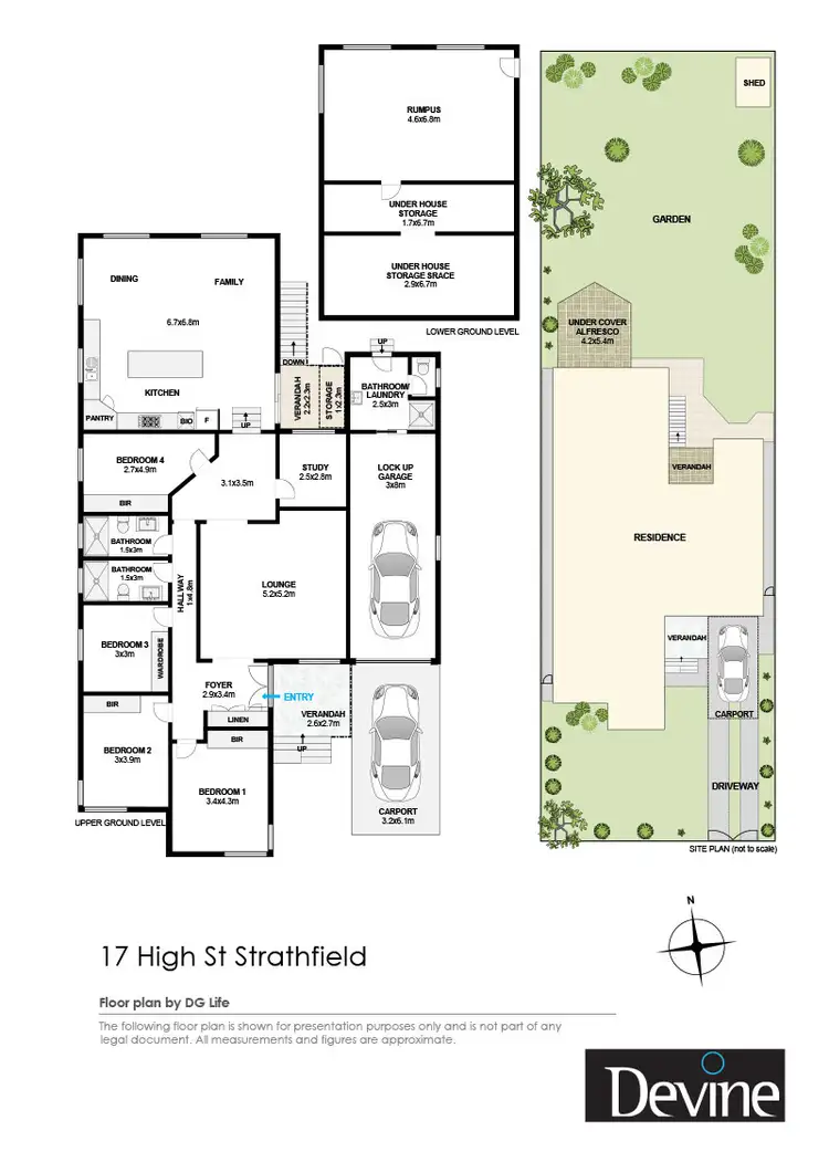 Floorplan of Homely house listing, 17 High Street, Strathfield NSW 2135