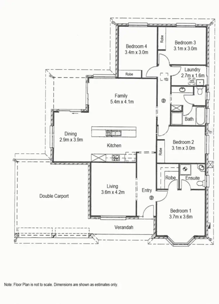 Floorplan of Homely house listing, Address available on request