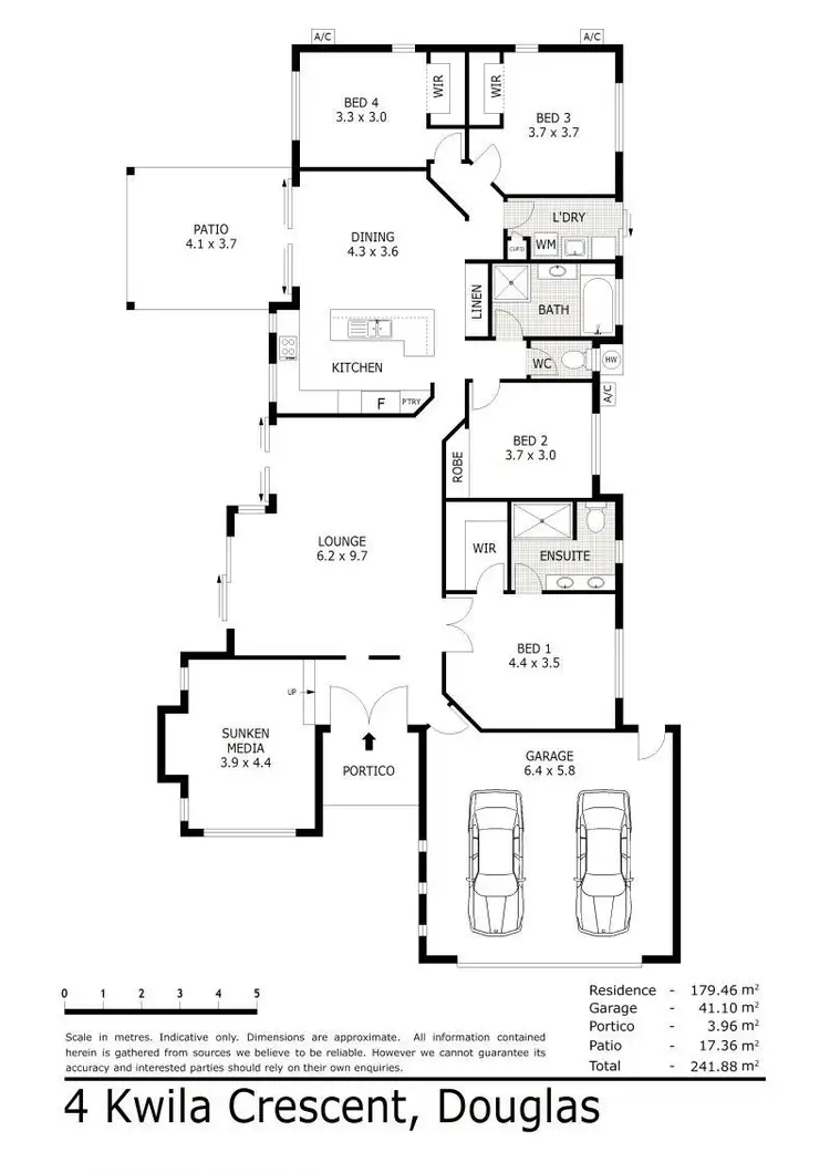 Floorplan of Homely house listing, 4 Kwila Crescent, Douglas QLD 4814