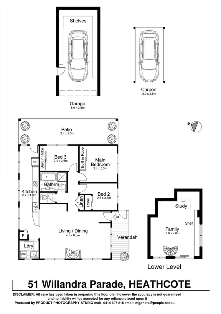 Floorplan of Homely house listing, 51 Willandra Parade, Heathcote NSW 2233