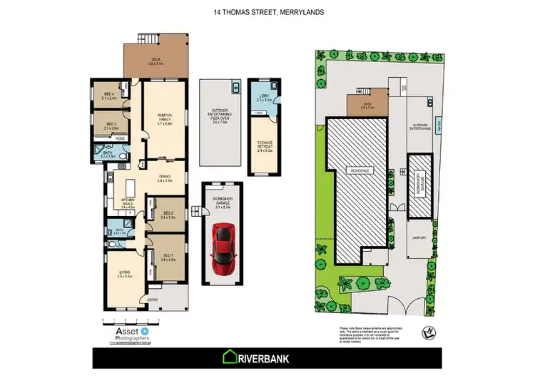 Floorplan of Homely house listing, 14 Thomas Street, Merrylands NSW 2160