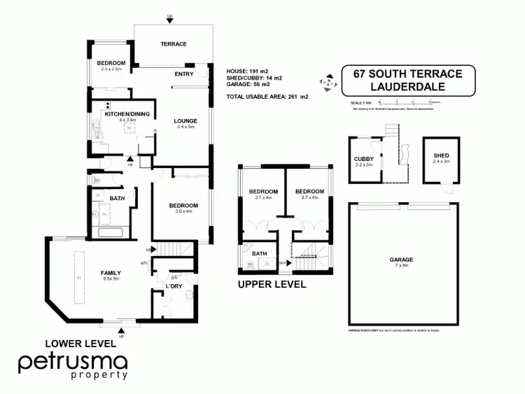 Floorplan of Homely house listing, 67 South Terrace, Lauderdale TAS 7021