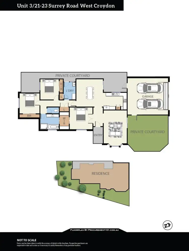 Floorplan of Homely house listing, 3/21-23 Surrey Road West, Croydon VIC 3136