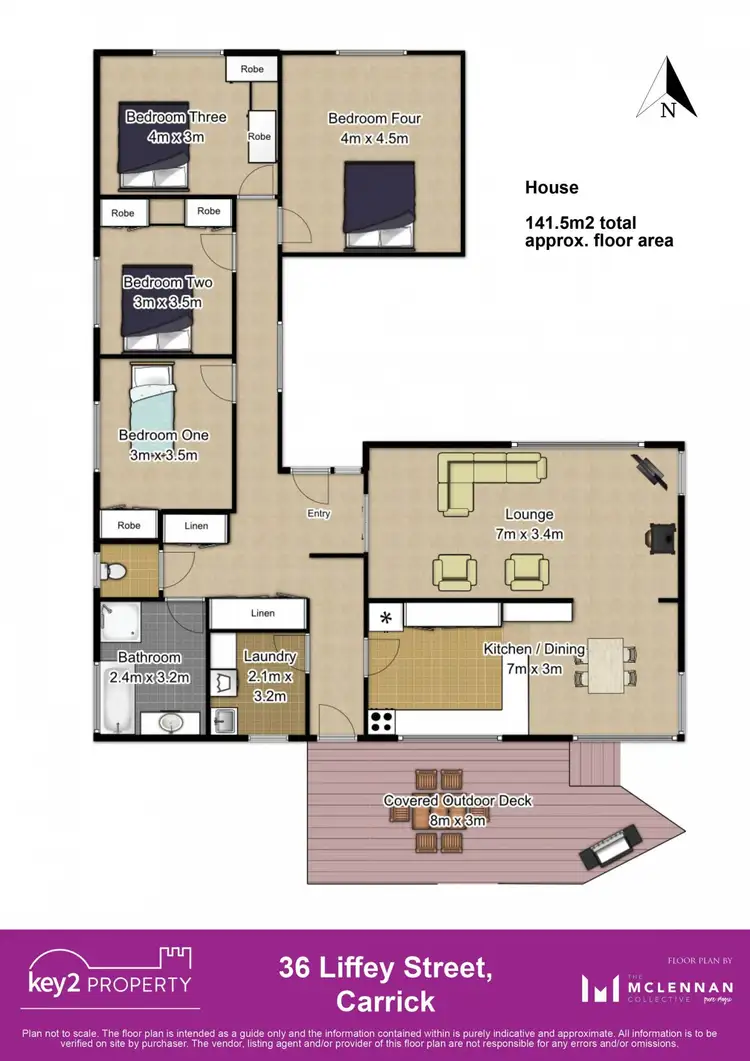 Floorplan of Homely house listing, 36 Liffey Street, Carrick TAS 7291