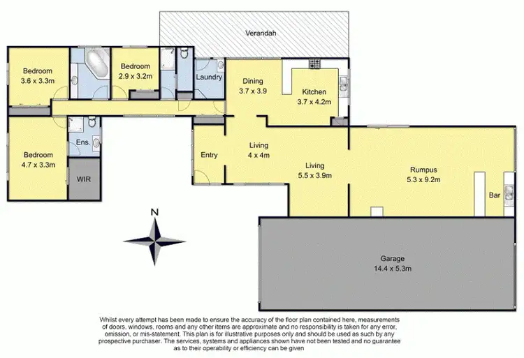 Floorplan of Homely house listing, 24 Moore Street, Apollo Bay VIC 3233