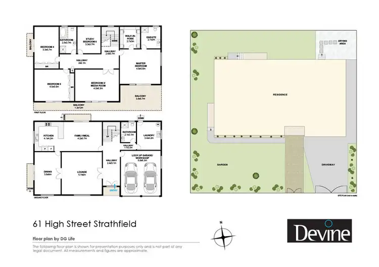 Floorplan of Homely house listing, 61 High Street, Strathfield NSW 2135