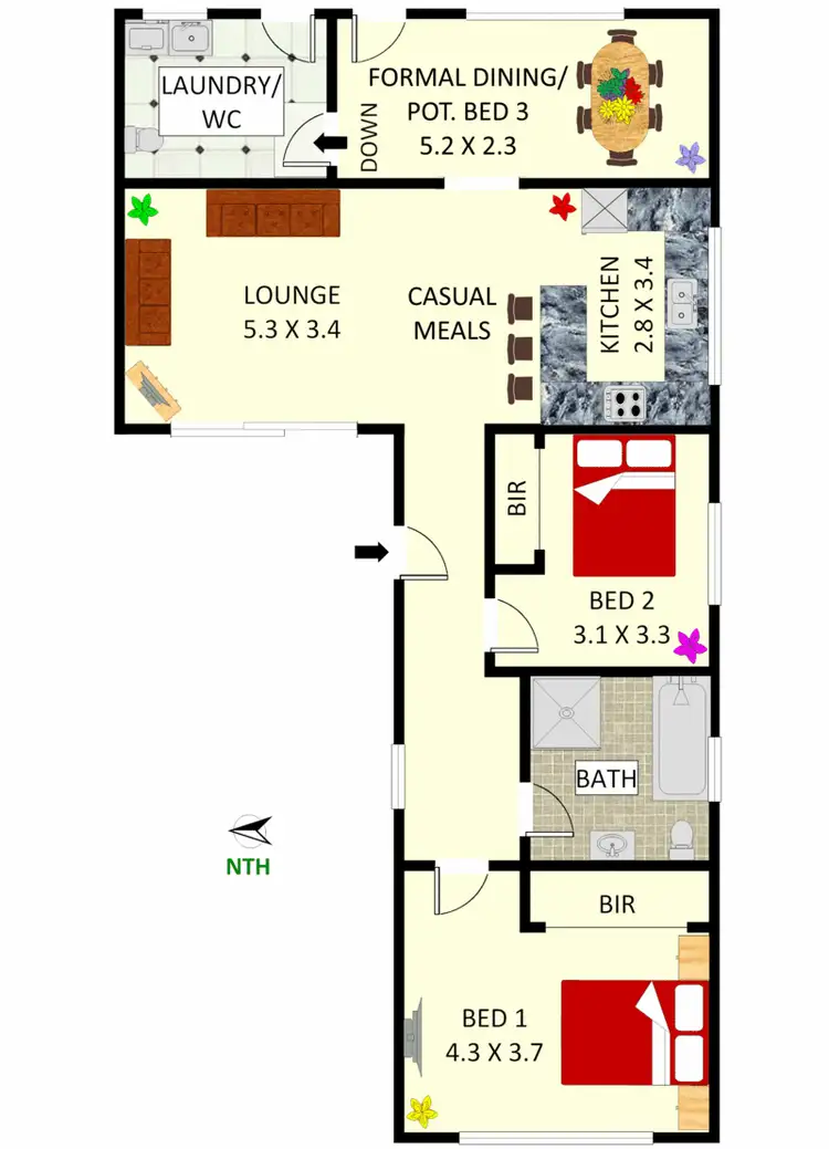 Floorplan of Homely house listing, 14 Michael Avenue, Belfield NSW 2191