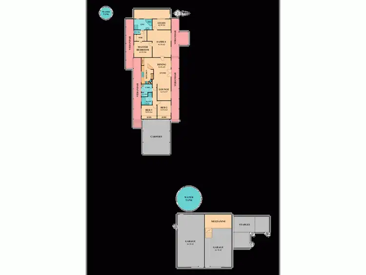 Floorplan of Homely rural property listing, 2375 Northern Highway, Kilmore VIC 3764