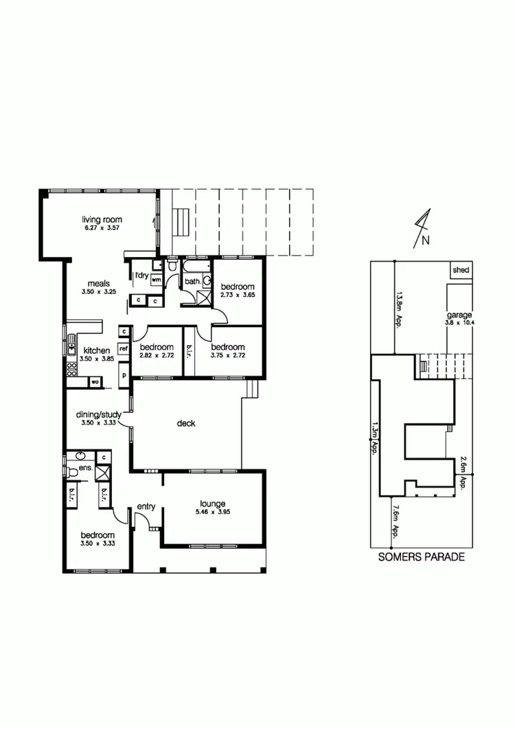 Floorplan of Homely house listing, 37 Somers Parade, Altona VIC 3018