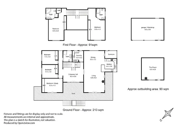 Floorplan of Homely house listing, 180 Dillons Hill Road, Glaziers Bay TAS 7109