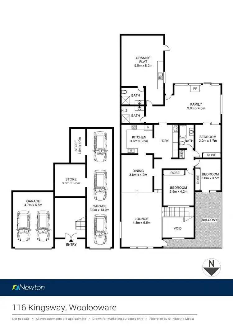 Floorplan of Homely house listing, 116 Kingsway, Woolooware NSW 2230