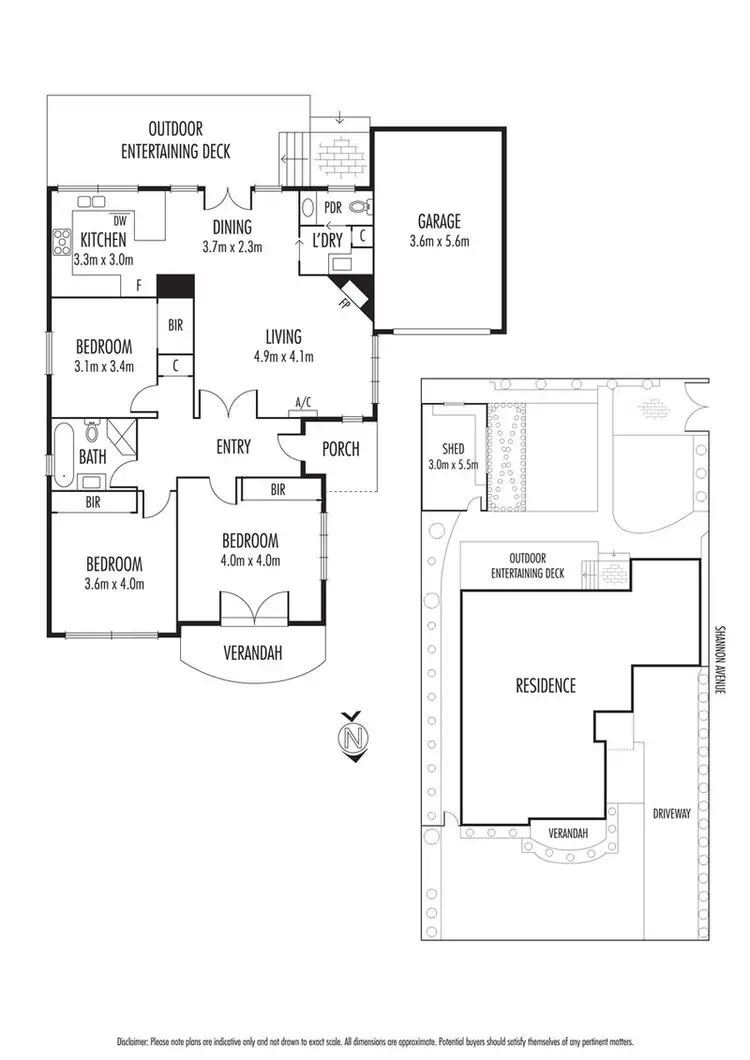 Floorplan of Homely house listing, 105 Nicholas Street, Newtown VIC 3220