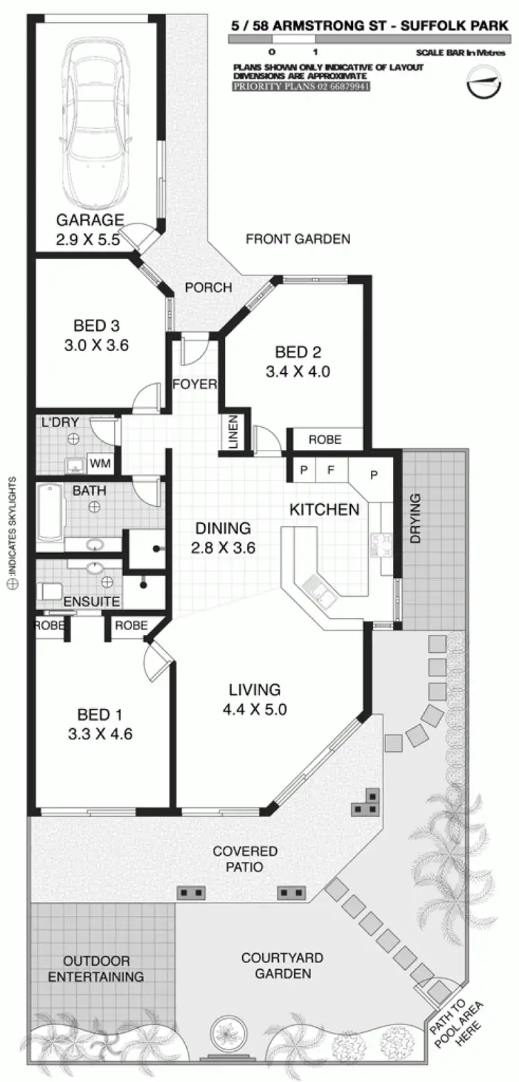 Floorplan of Homely unit listing, 5/58 Armstrong Street, Suffolk Park NSW 2481