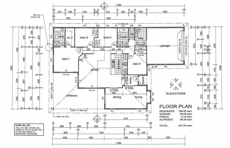 Floorplan of Homely house listing, 11 Sommerfeld Crescent, Chinchilla QLD 4413