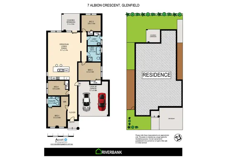 Floorplan of Homely house listing, 7 Albion Crescent, Glenfield NSW 2167