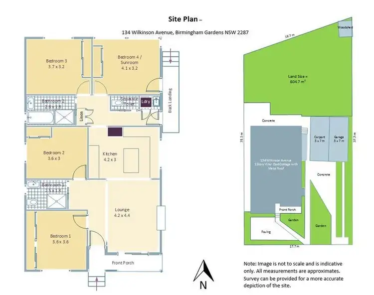 Floorplan of Homely house listing, 134 Wilkinson Avenue, Birmingham Gardens NSW 2287