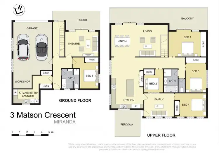 Floorplan of Homely house listing, 3 Matson Crescent, Miranda NSW 2228