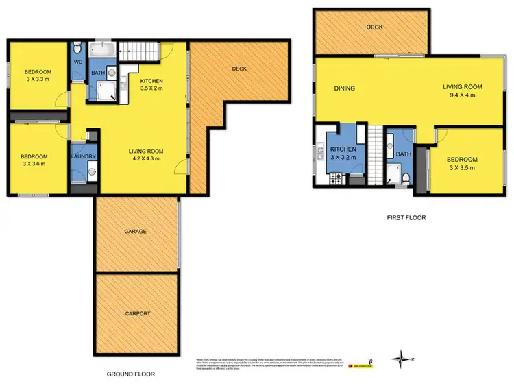 Floorplan of Homely unit listing, 3/33 Marriners Lookout Road, Apollo Bay VIC 3233