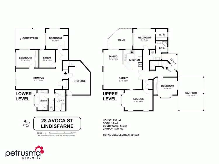 Floorplan of Homely house listing, 28 Avoca Street, Lindisfarne TAS 7015