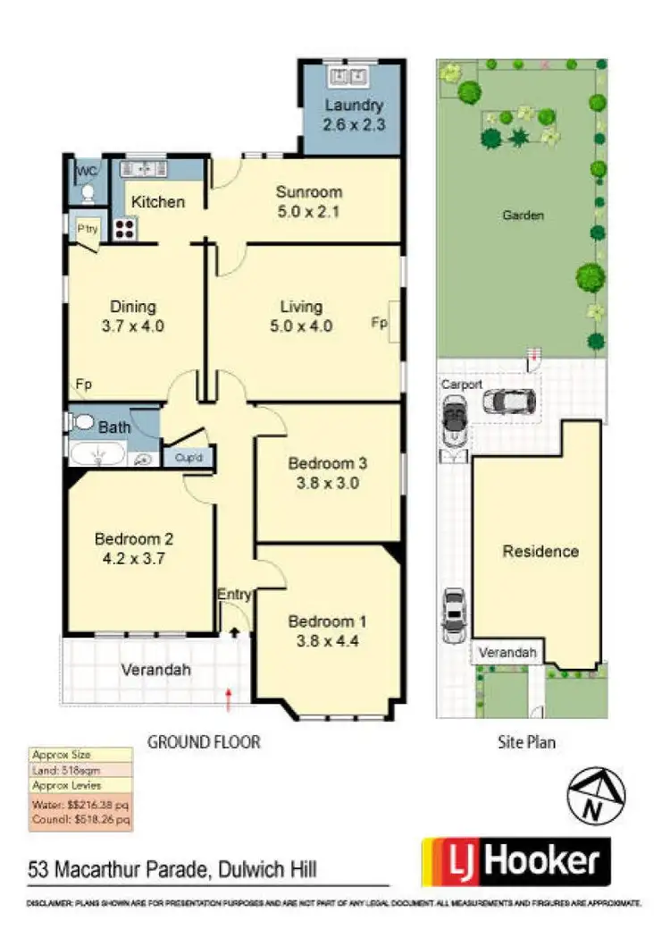 Floorplan of Homely house listing, 53 Macarthur Parade, Dulwich Hill NSW 2203