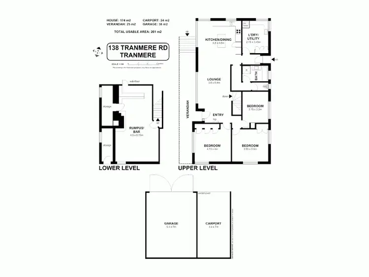 Floorplan of Homely house listing, 138 Tranmere Road, Howrah TAS 7018