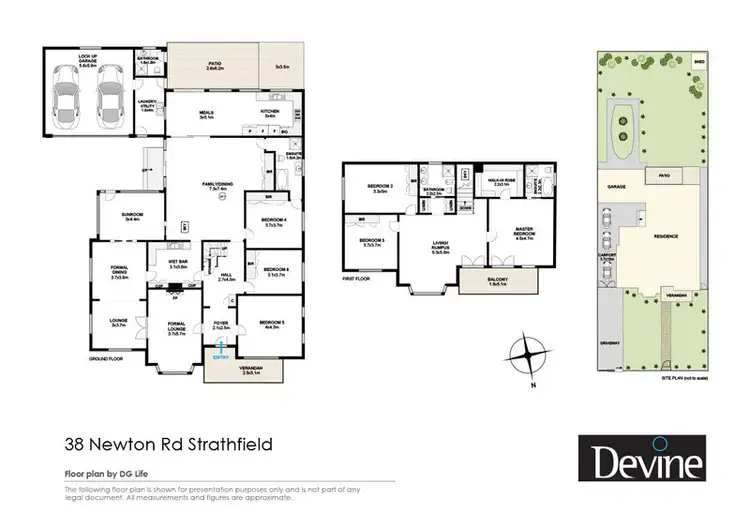 Floorplan of Homely house listing, 38 Newton Road, Strathfield NSW 2135