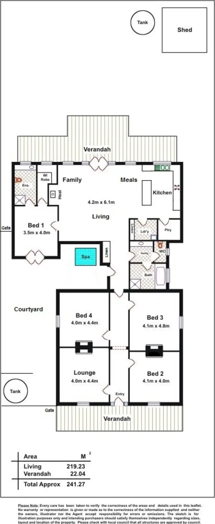 Floorplan of Homely house listing, Address available on request