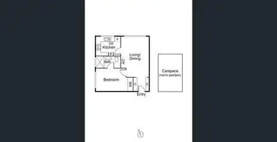Floorplan of Homely apartment listing, 9/42-44 Albion Street, South Yarra VIC 3141