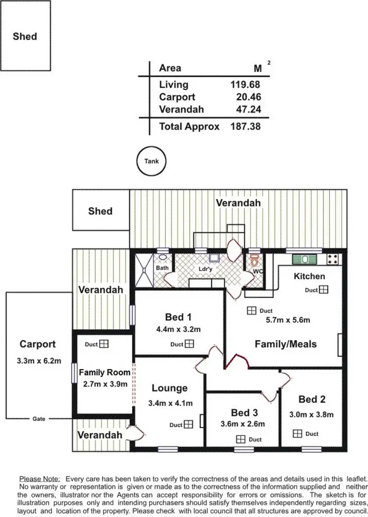 Floorplan of Homely house listing, Address available on request