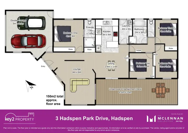 Floorplan of Homely house listing, 3 Hadspen Park Drive, Hadspen TAS 7290