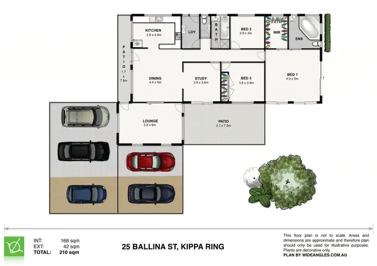 Floorplan of Homely house listing, 25 Ballina Street, Kippa-ring QLD 4021