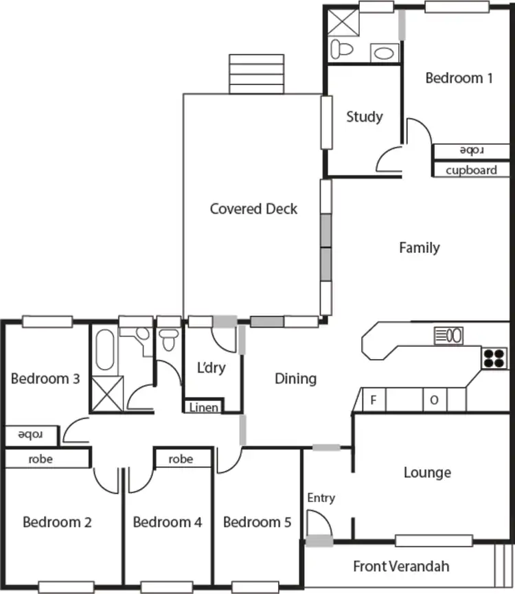 Floorplan of Homely house listing, 13 Dinninson, Kambah ACT 2902