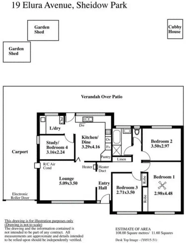 Floorplan of Homely house listing, 19 Elura Avenue, Sheidow Park SA 5158