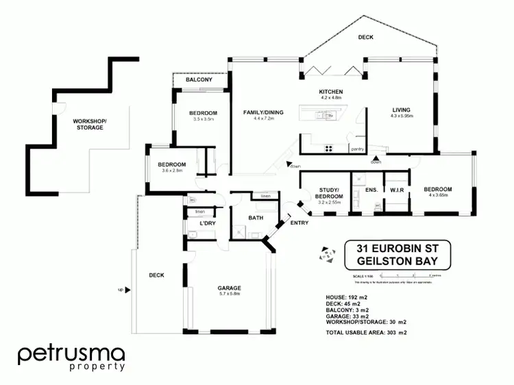 Floorplan of Homely house listing, 31 Eurobin Street, Geilston Bay TAS 7015