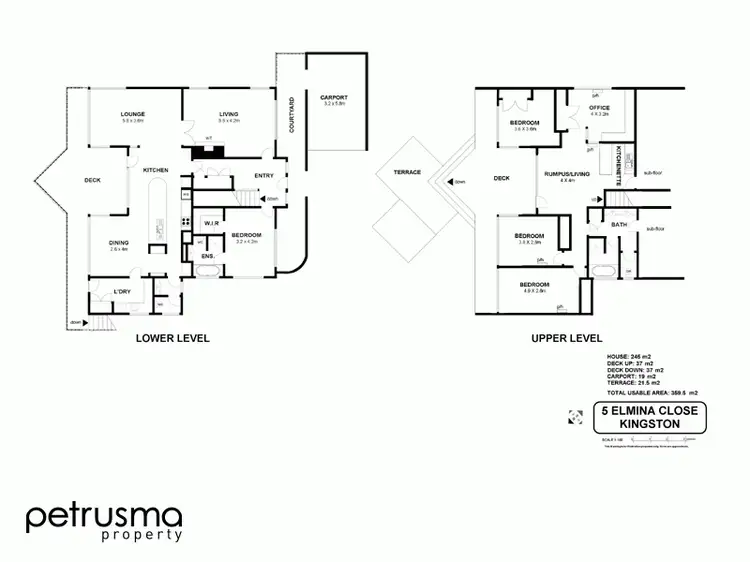 Floorplan of Homely house listing, 5 Elmina Close, Kingston TAS 7050