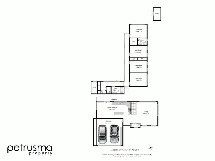 Floorplan of Homely house listing, 11 Travers Court, Claremont TAS 7011