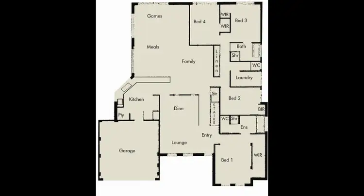 Floorplan of Homely house listing, 20 Mundaring Crescent, Dawesville WA 6211