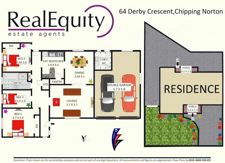 Floorplan of Homely house listing, 64 Derby Crescent, Chipping Norton NSW 2170