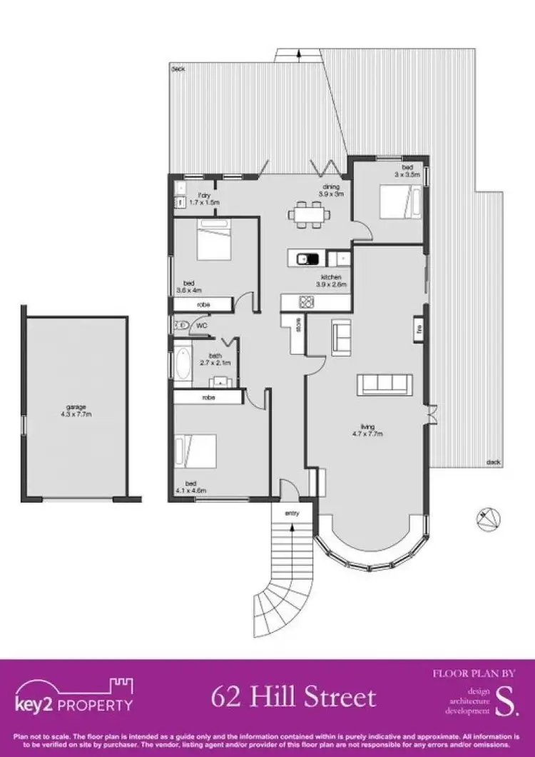 Floorplan of Homely house listing, 62 Hill Street, West Launceston TAS 7250
