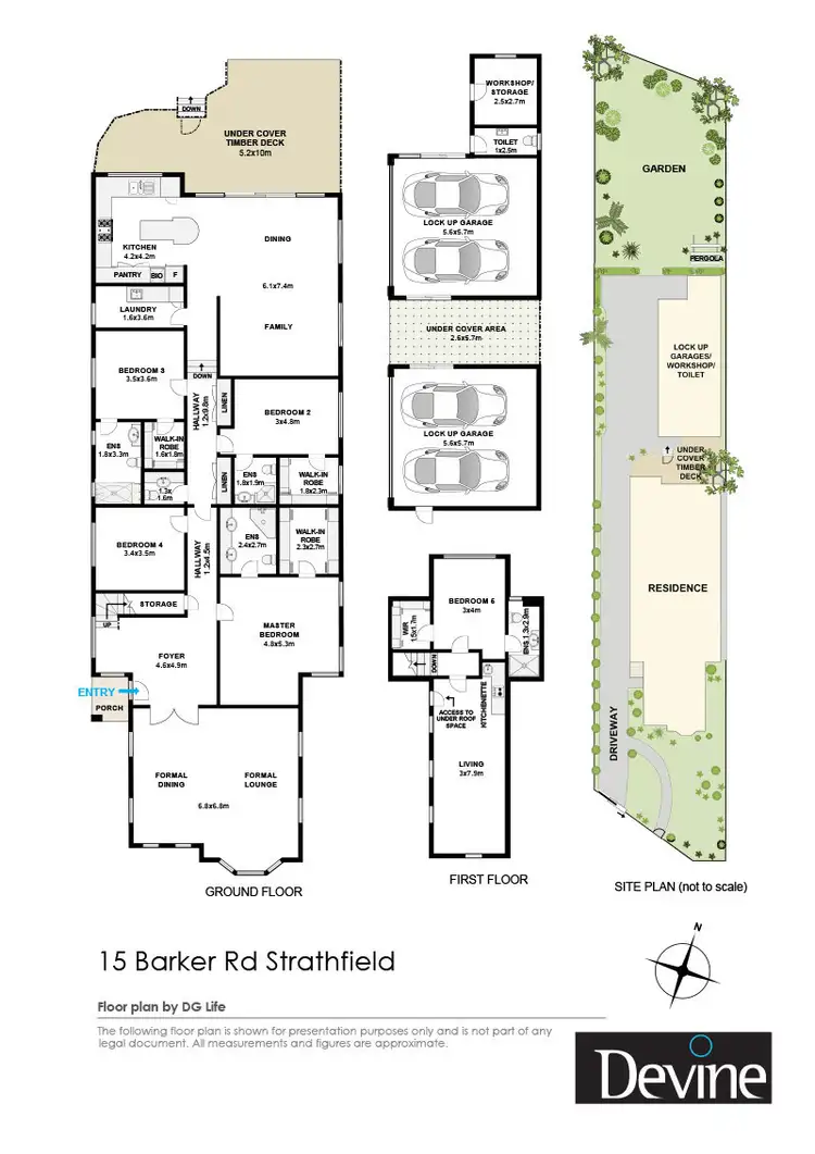 Floorplan of Homely house listing, 15 Barker Road, Strathfield NSW 2135