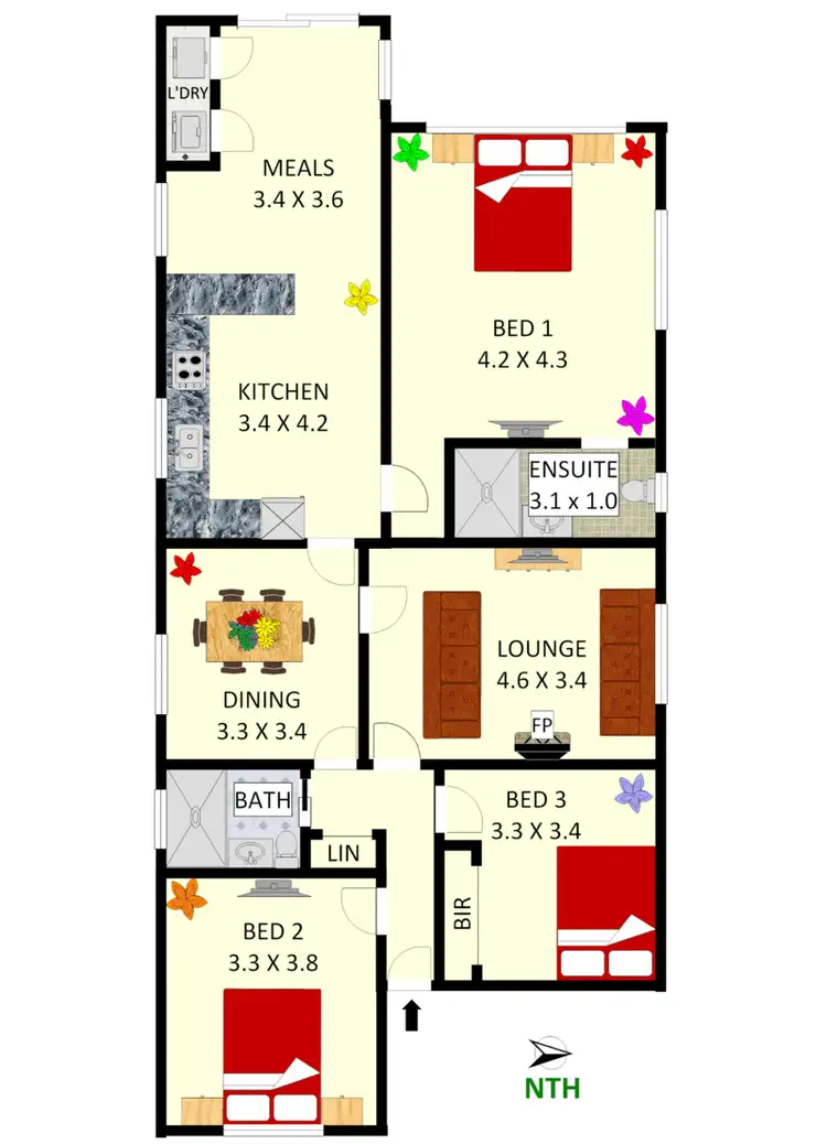 Floorplan of Homely house listing, 15 Windsor Avenue, Croydon Park NSW 2133