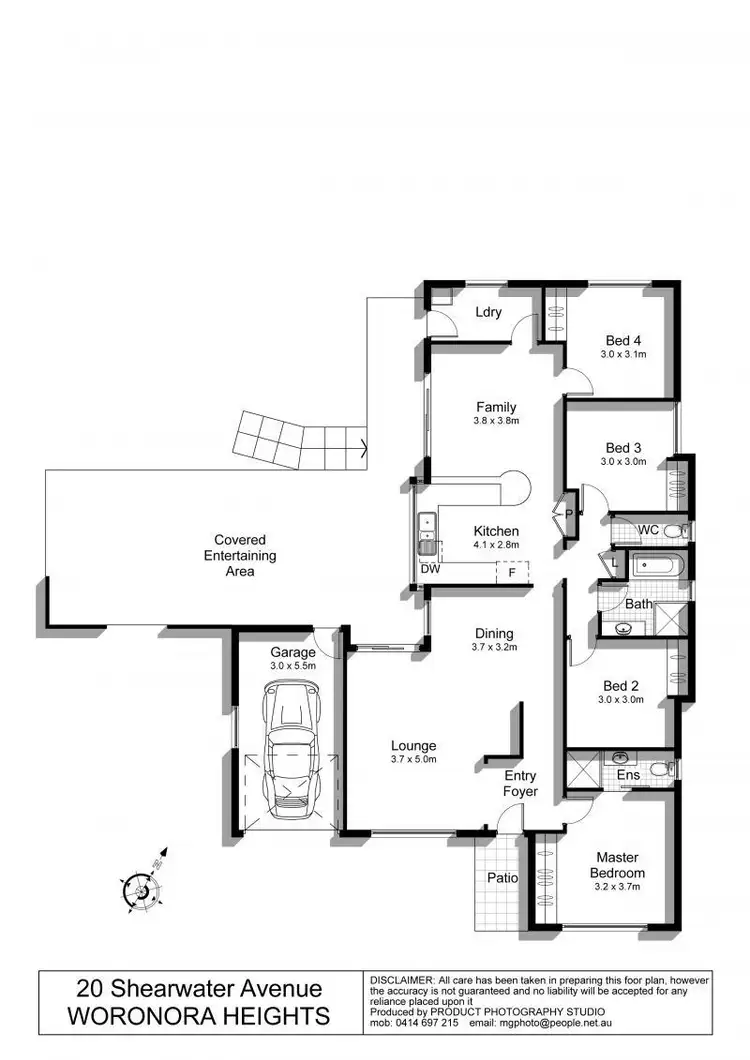Floorplan of Homely house listing, 20 Shearwater Avenue, Woronora Heights NSW 2233