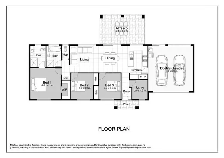 Floorplan of Homely house listing, Address available on request