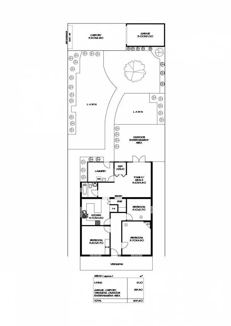 Floorplan of Homely house listing, 86 Albert Street, Clarence Gardens SA 5039