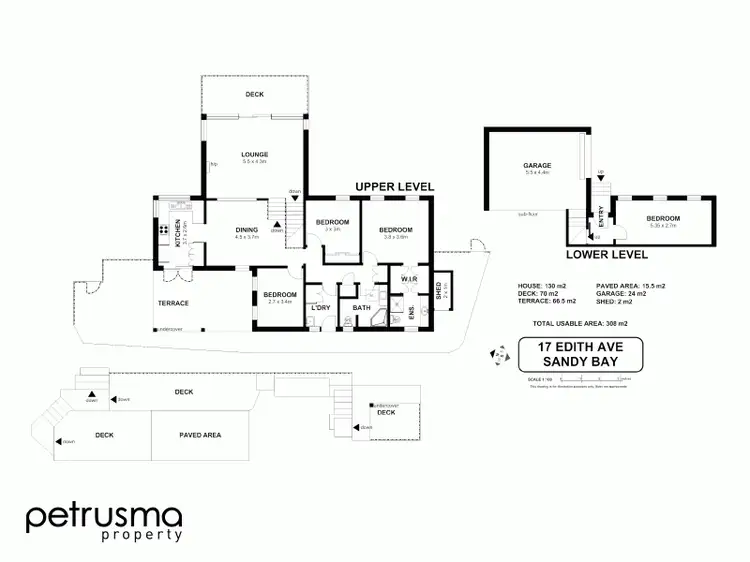 Floorplan of Homely house listing, 17 Edith Avenue, Sandy Bay TAS 7005
