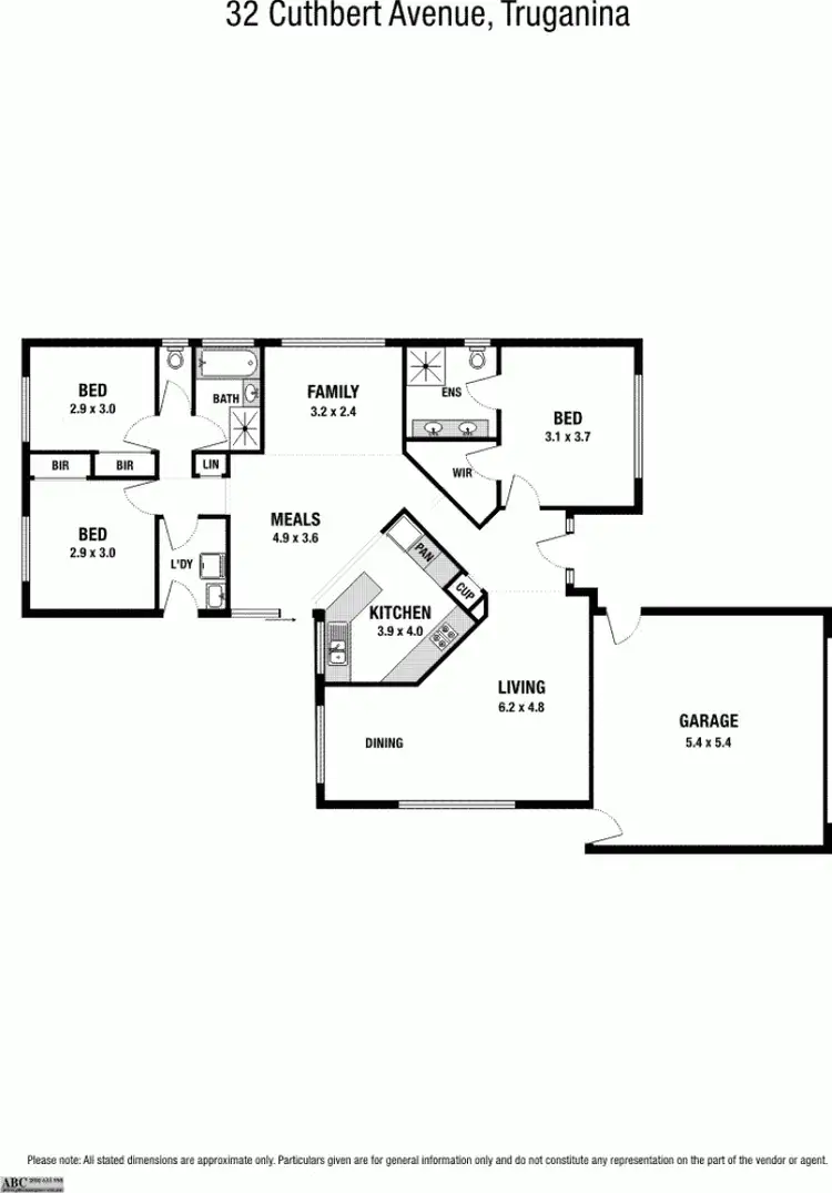 Floorplan of Homely house listing, 32 Cuthbert Avenue, Truganina VIC 3029