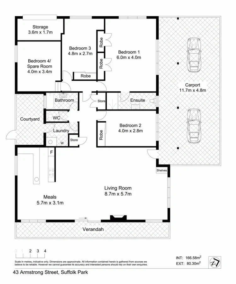 Floorplan of Homely house listing, 43 Armstrong Street, Suffolk Park NSW 2481
